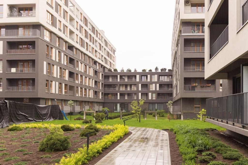 Апартаменти Zablocie Cozy Escape Краків Екстер'єр фото